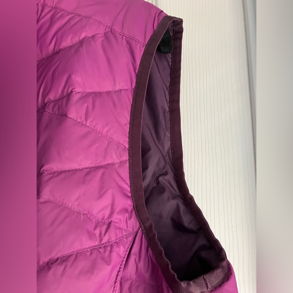 EDDIE BAUER down filled zip puffer vest  packable layering quilted gorpcore XL - Picture 5 of 15